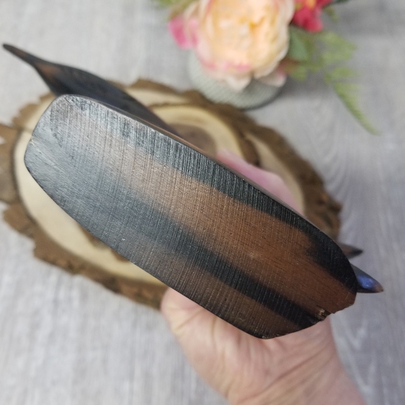 MCM handcarved Ironwood Swordfish/Marlin sculpture - Picture 8 of 14